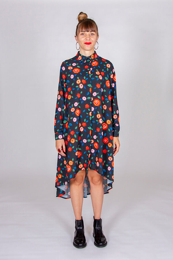 I AM PATTERNS Irma - Stylish Women's Fashion Dress for Casual & Party Wear - Perfect for Date Nights, Office, and Special Occasions