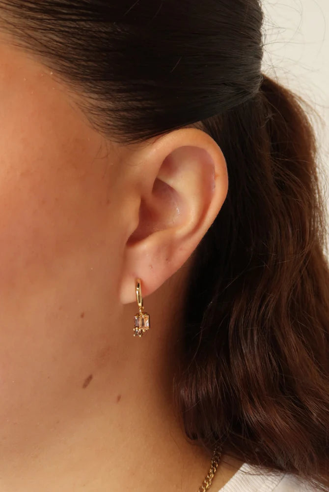 Zafino Elenore Elegant Gold-Plated Hoop Earrings for Women - Perfect for Parties, Weddings & Everyday Wear