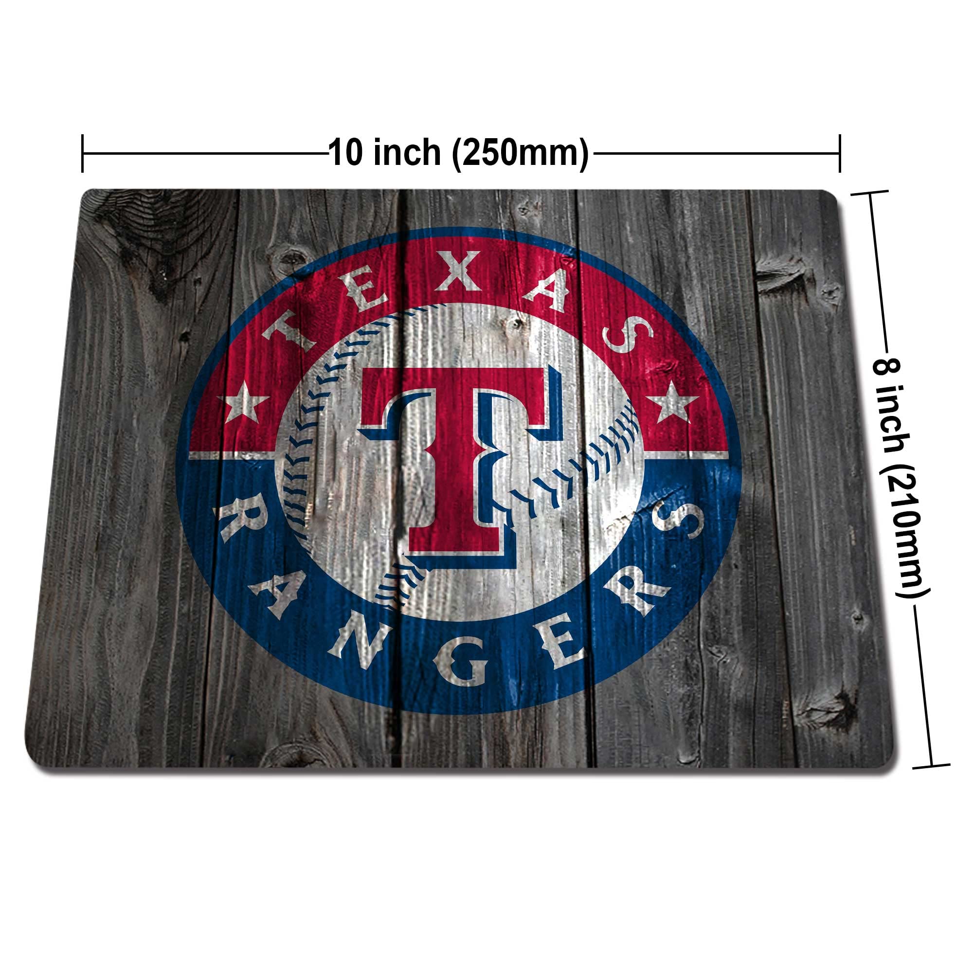 Premium Wood Grain Design Gaming Mouse Pad - Non-Slip Rubber Base for Smooth Control | Ergonomic Desk Accessory for PC, Laptop & Office Work | Perfect for Esports, Gaming & Professional Workspaces