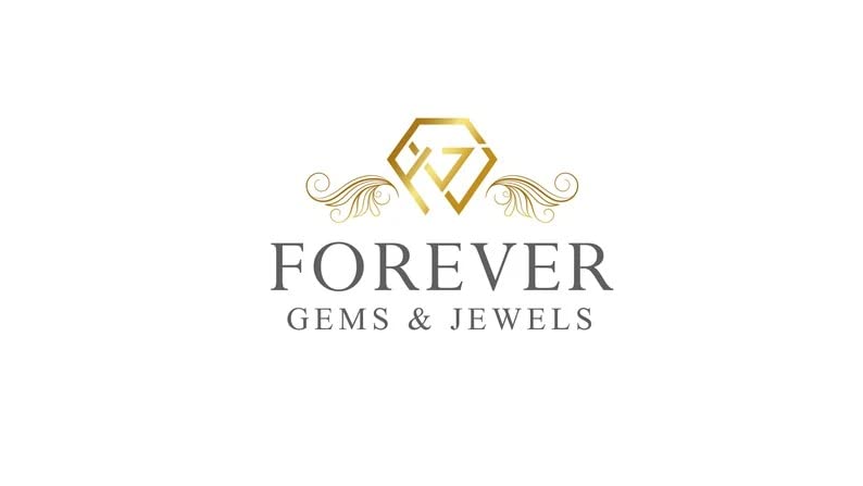 Hexagon Cut Blue Sandstone Ring for Women - Rose Gold & Silver Cluster Topaz Promise Ring - Elegant Wedding & Anniversary Gift by Forever Gems & Jewels | Perfect for Engagements, Date Nights & Special Occasions