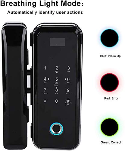 Smart Keyless Entry Door Lock with Fingerprint & Keypad - Digital Smart Lock for Home, Office & Airbnb - Secure & Convenient Access Control for Front Door, Apartment & Business