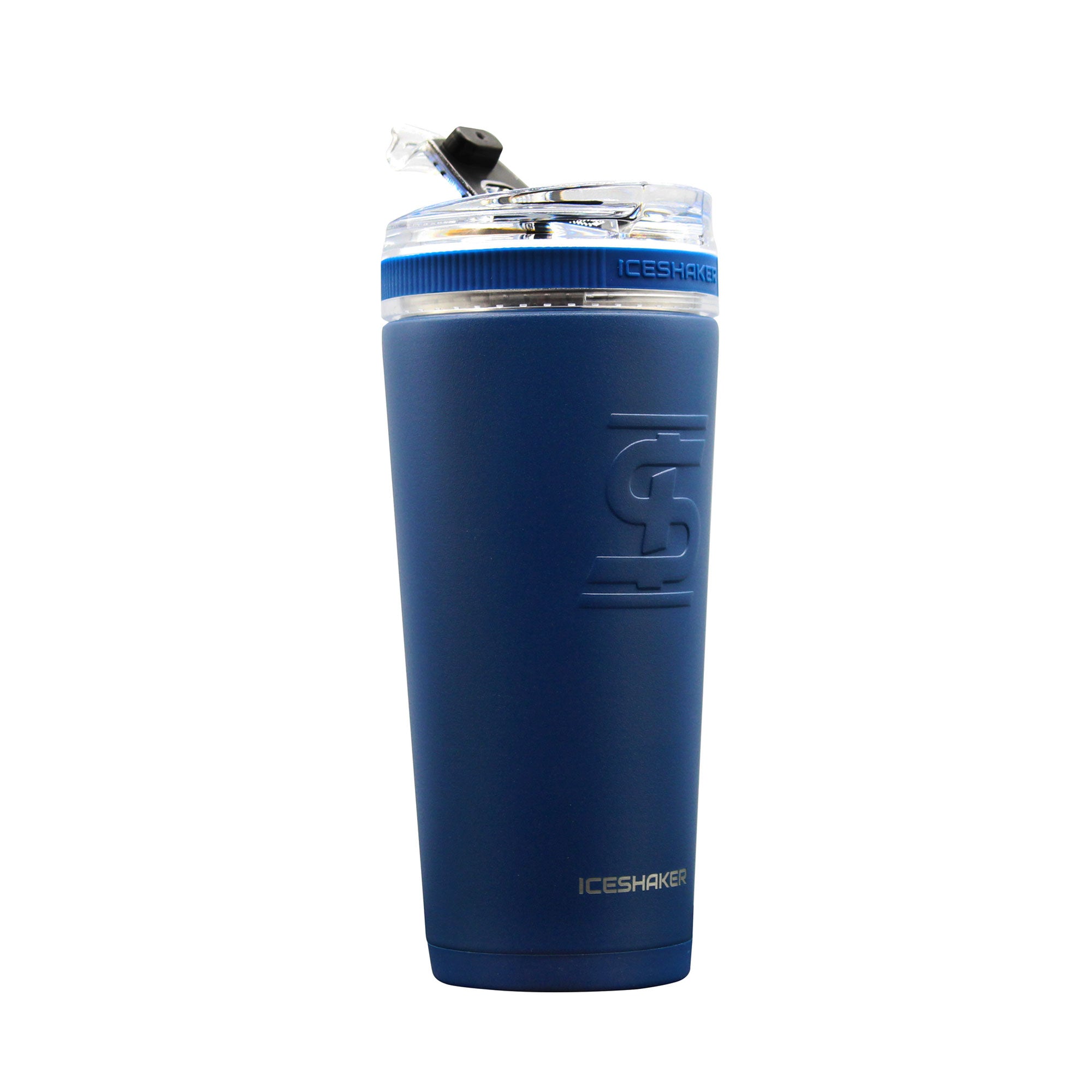 26oz Flexible Water Bottle with Leak-Proof Lid - Navy Blue - Perfect for Gym, Hiking, and Outdoor Activities