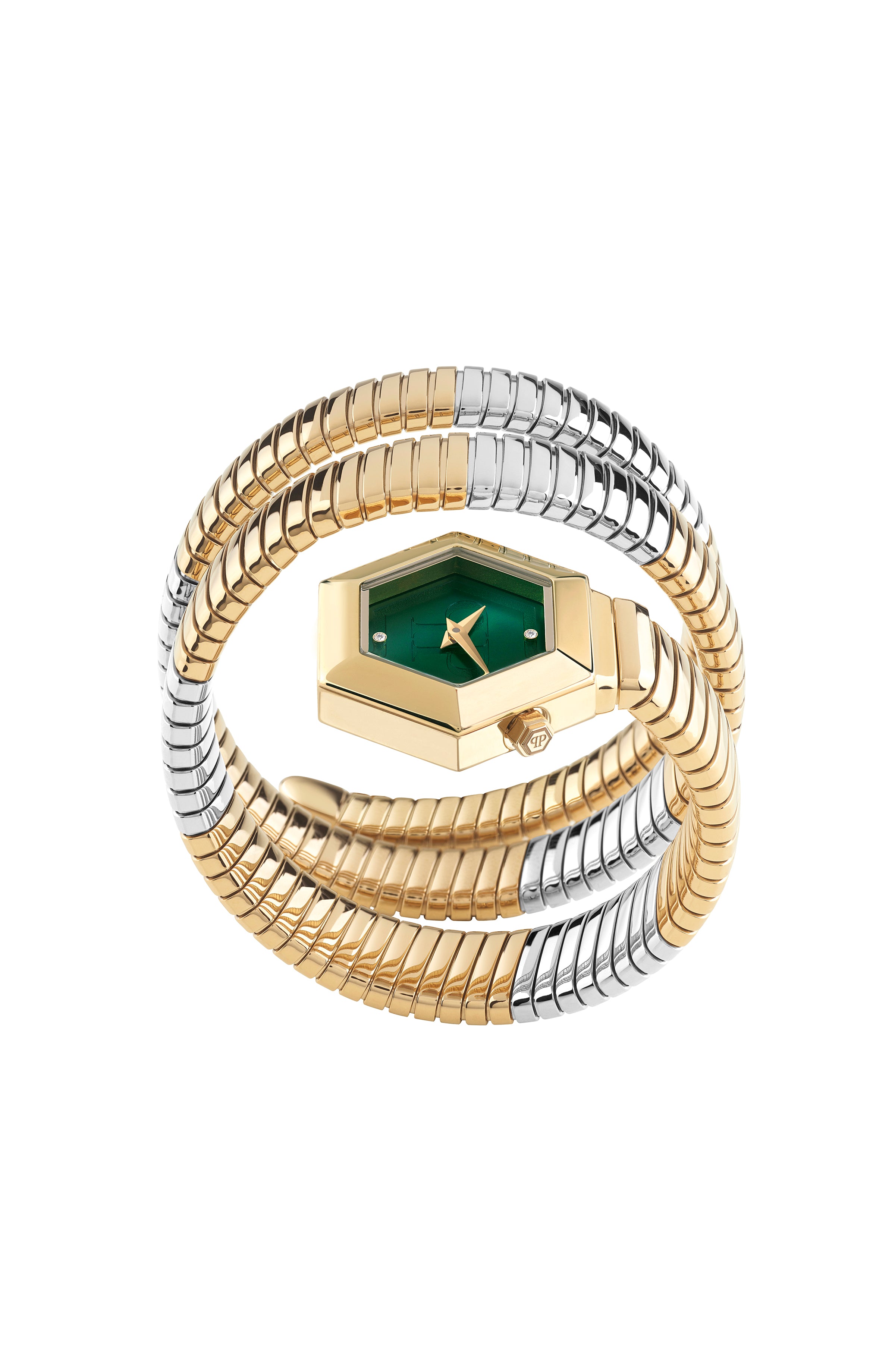 Hexagon Snake Bracelet Watch for Women - Stylish & Unique Fashion Accessory for Parties, Dating & Everyday Wear