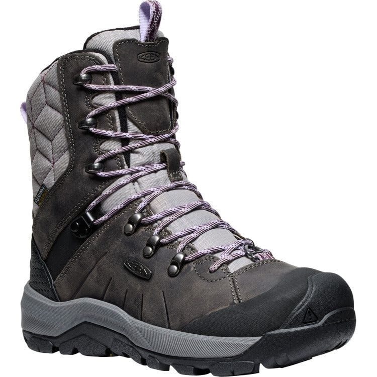 KEEN REVEL IV HIGH POLAR WATERPROOF WINTER BOOTS FOR WOMEN - WATERPROOF HIKING SNOW BOOTS - WARM INSULATED OUTDOOR FOOTWEAR FOR COLD WEATHER - Perfect for Winter Hiking, Snowshoeing, and Outdoor Adventures in Cold Climates