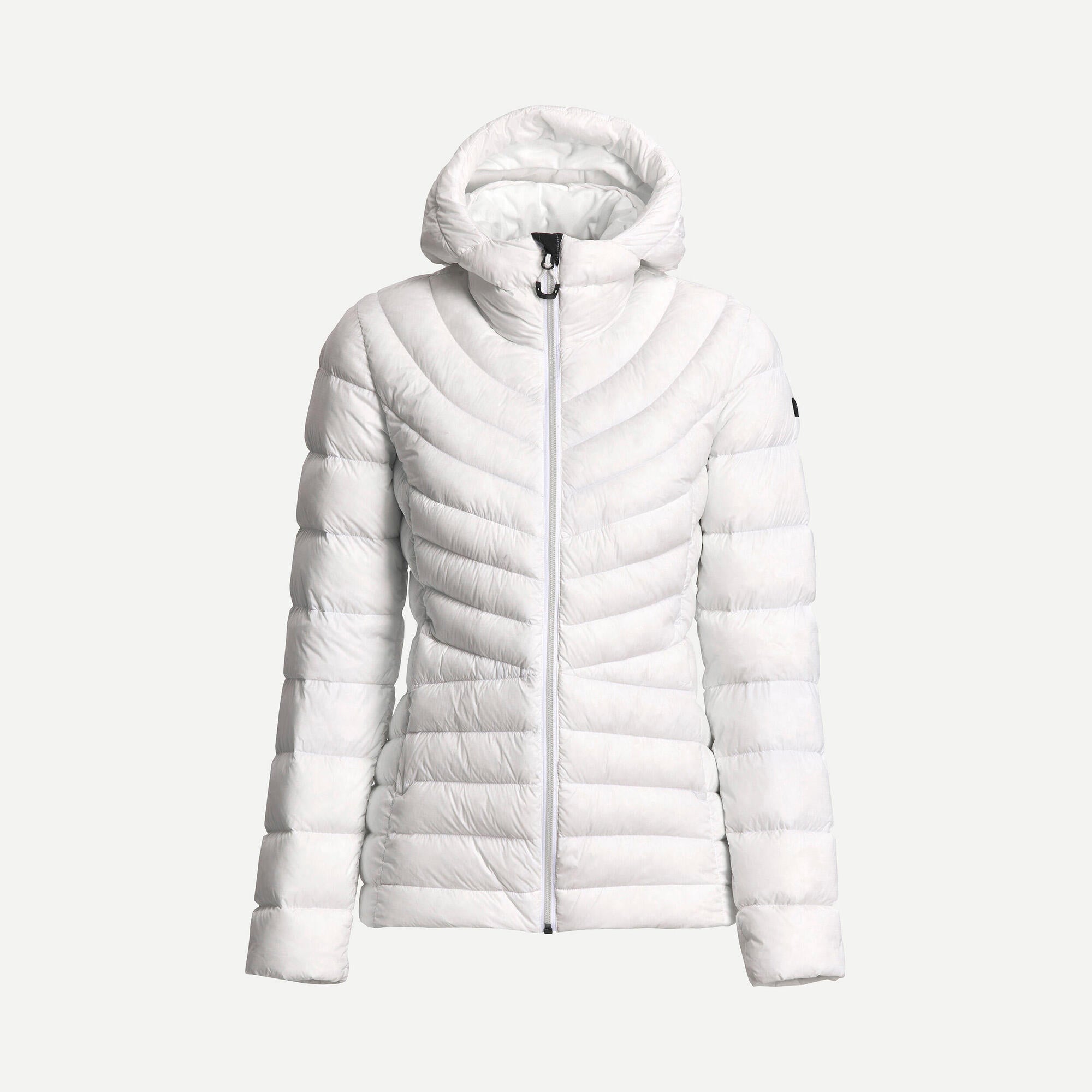 Forclaz Women's MT500 Hooded Down Puffer Jacket - Lightweight Winter Coat, Waterproof Windproof Insulated Jacket for Hiking, Skiing & Outdoor Activities