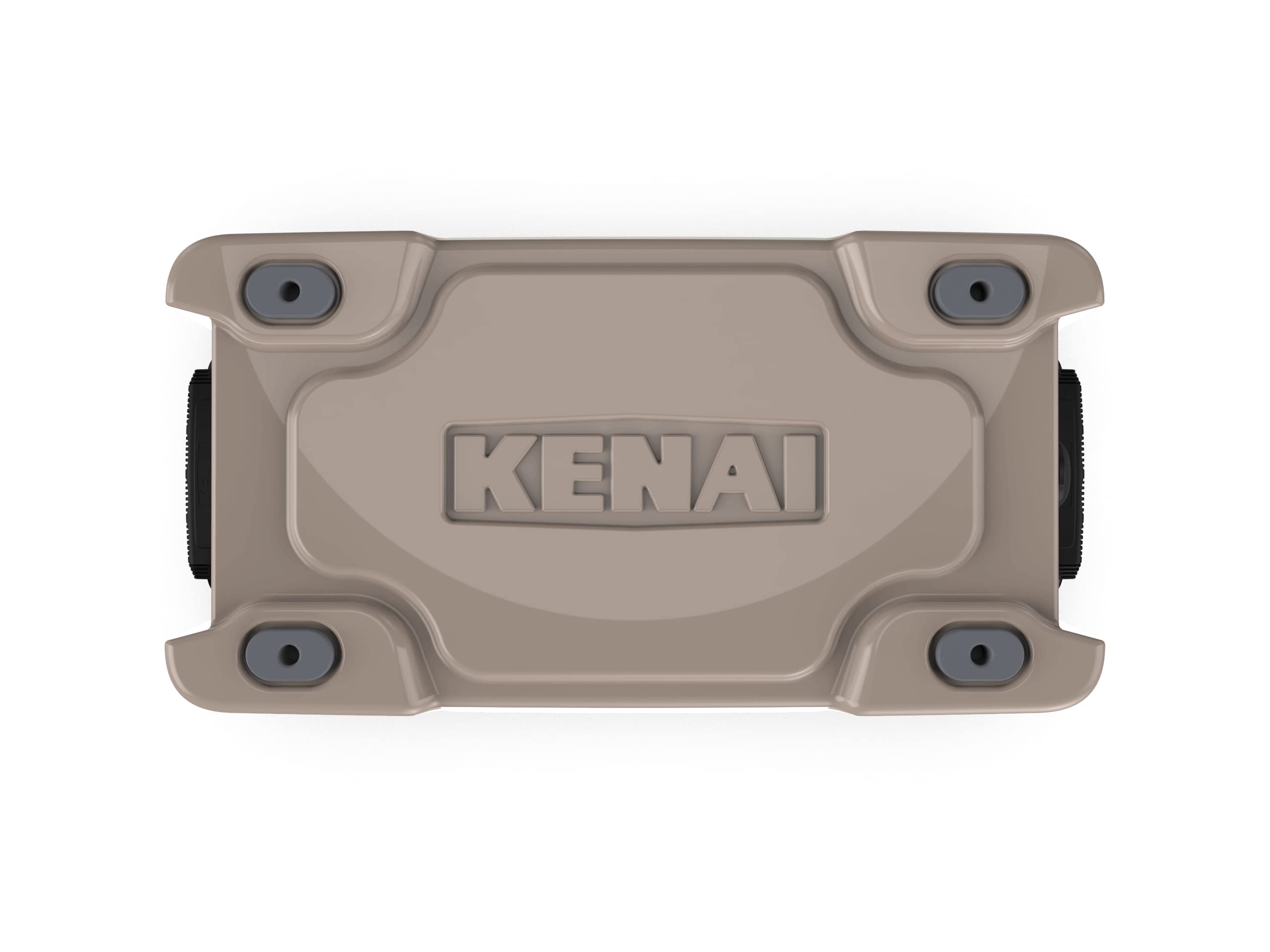 KENAI 45 Quart Rotomolded Cooler - Heavy Duty Insulated Ice Chest for Outdoor Adventures | Made in USA with Lifetime Warranty | Perfect for Beach, Boat, Camping, Fishing & Hunting Trips | K45 Model | Keep Drinks Cold for Days on Summer Vacations, Tailgating & Backpacking