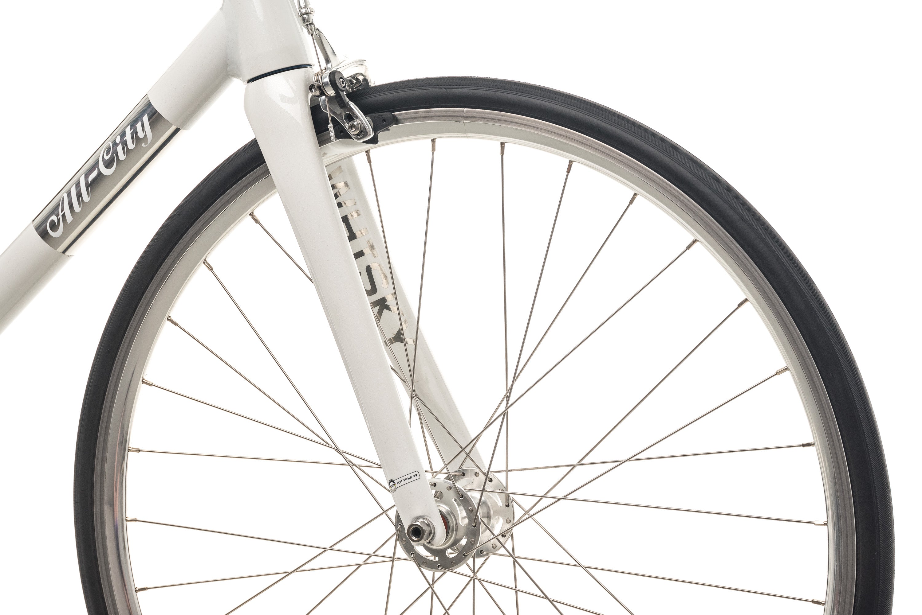 All City Thunderdome Track Bike 2020 - 55cm Fixed Gear Bicycle for Urban Commuting & Speed Training | Perfect for City Riding, Fitness & Velodrome Racing
