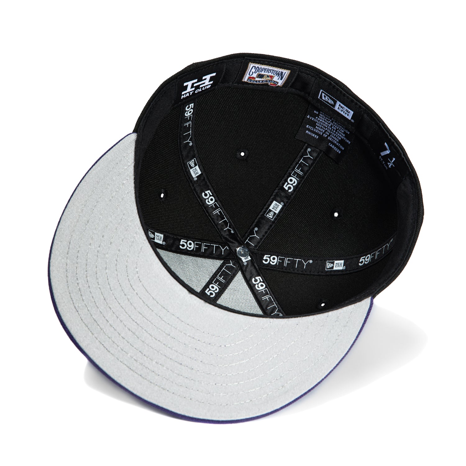New Era 59Fifty Arizona Diamondbacks MLB Baseball Cap - Black & Purple Adjustable Snapback Hat for Men & Women | Game Day, Streetwear & Sports Fan Fashion