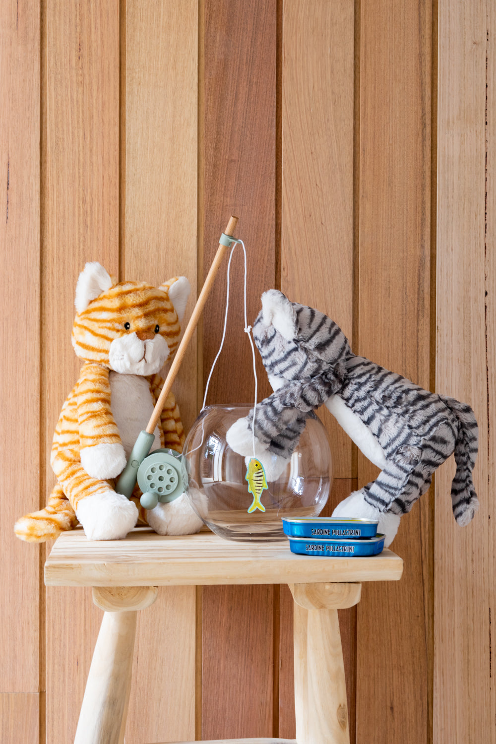 Adorable Tabby Cat Plush Toy - Soft & Cuddly Stuffed Animal for Kids & Cat Lovers - Perfect Gift for Birthdays, Home Decor, and Nursery Room
