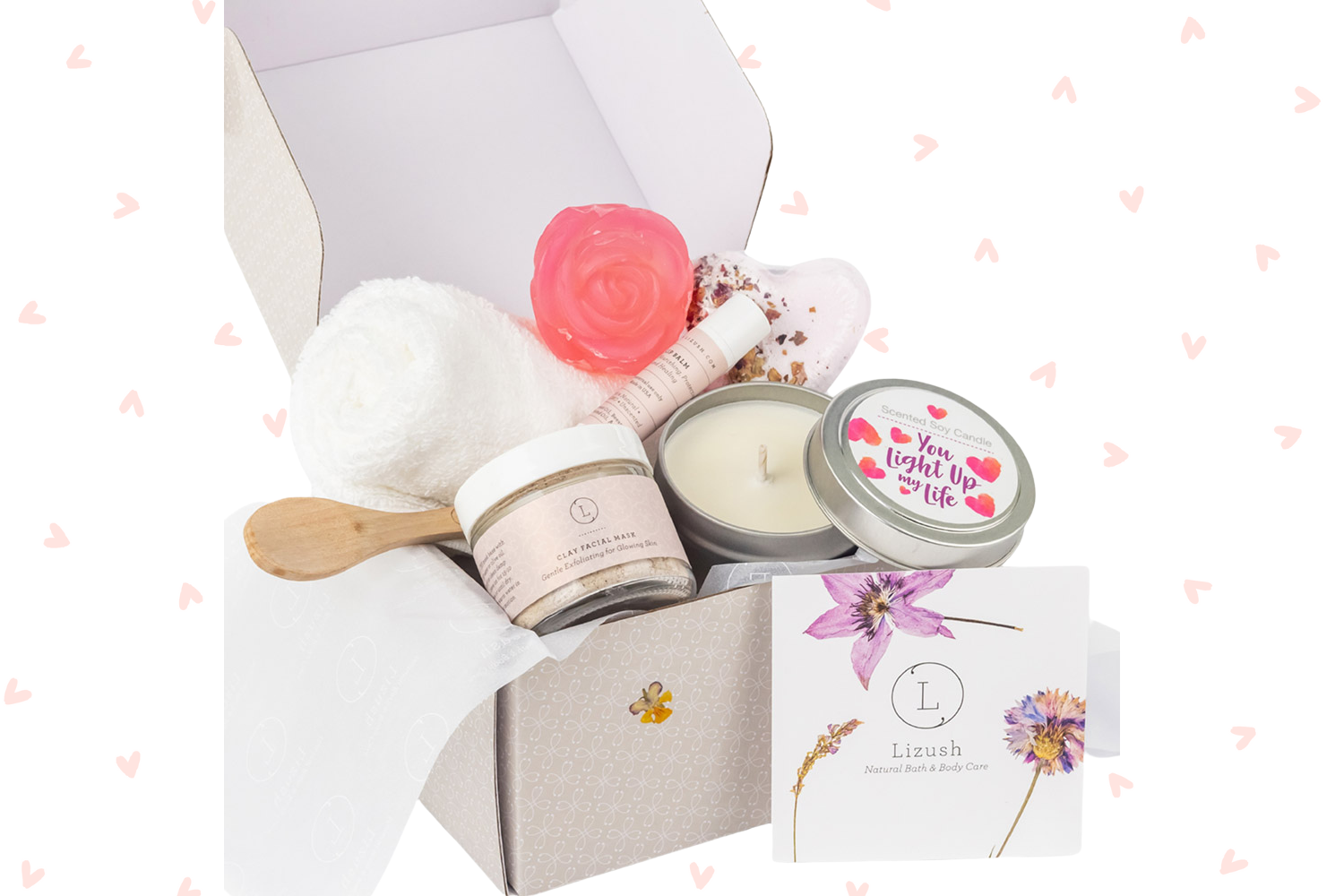 Natural Skincare Gift Set for Women - Organic Face & Body Care Kit - Perfect for Mother's Day, Birthday, Anniversary, Sister & BFF - Spa Day Essentials & Self Care Package