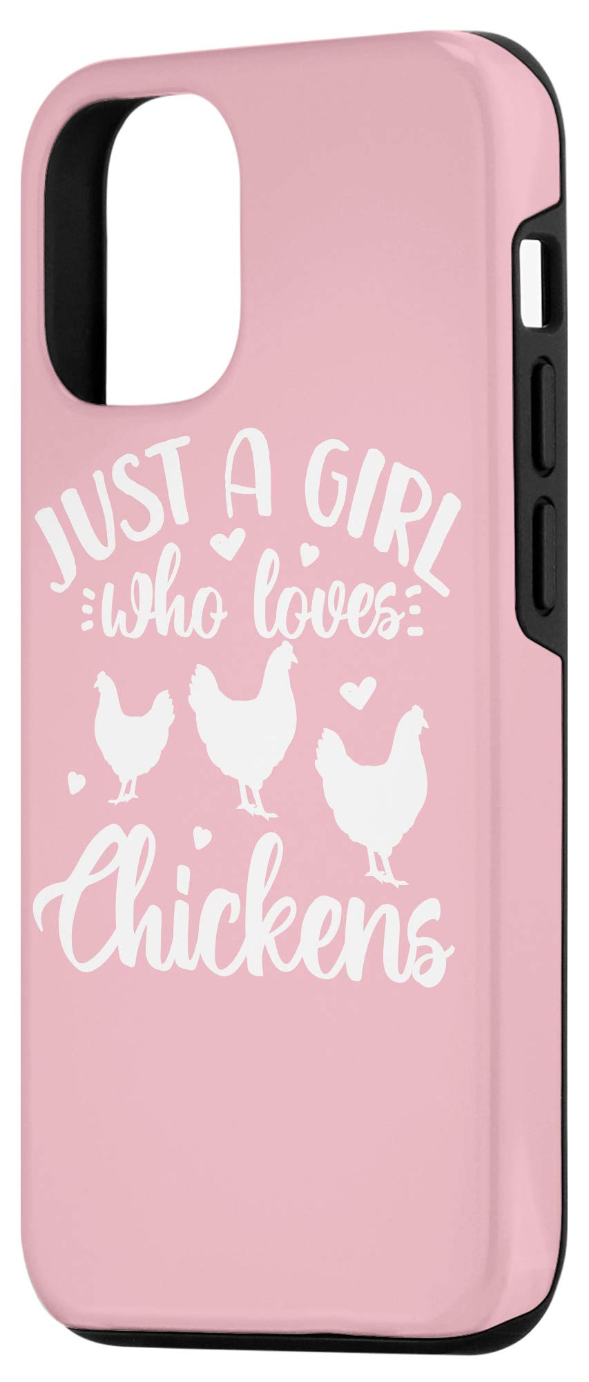 iPhone 12/12 Pro Funny Chicken Lover Case - Cute Hen Design Protective Phone Cover for Women - Perfect Gift for Poultry Enthusiasts & Farm Animal Lovers (Kitchen, Farm, Countryside Lifestyle)