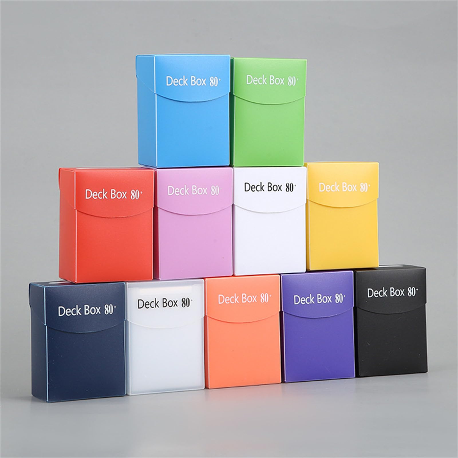 NONGYU Trading Card Storage Box - Durable Deck Box for MTG, Pokemon & Yugioh Cards - Multifunctional Game Card Organizer for Collectors & Players - Perfect for Home, Travel & Game Nights