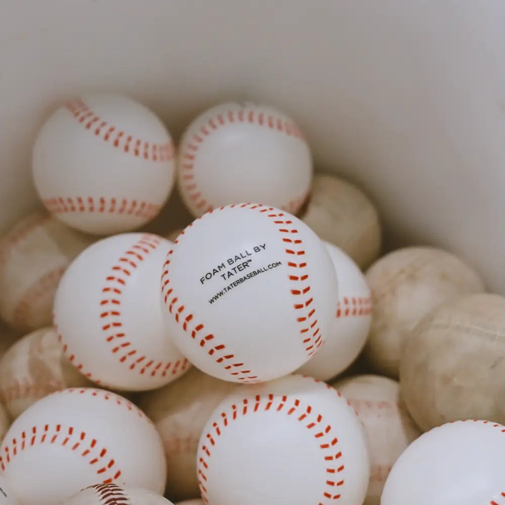 Tater™ Foam Ball - Soft & Safe Baseball Training Ball for Kids & Adults | Perfect for Indoor/Outdoor Practice, Backyard Games & Sports Training