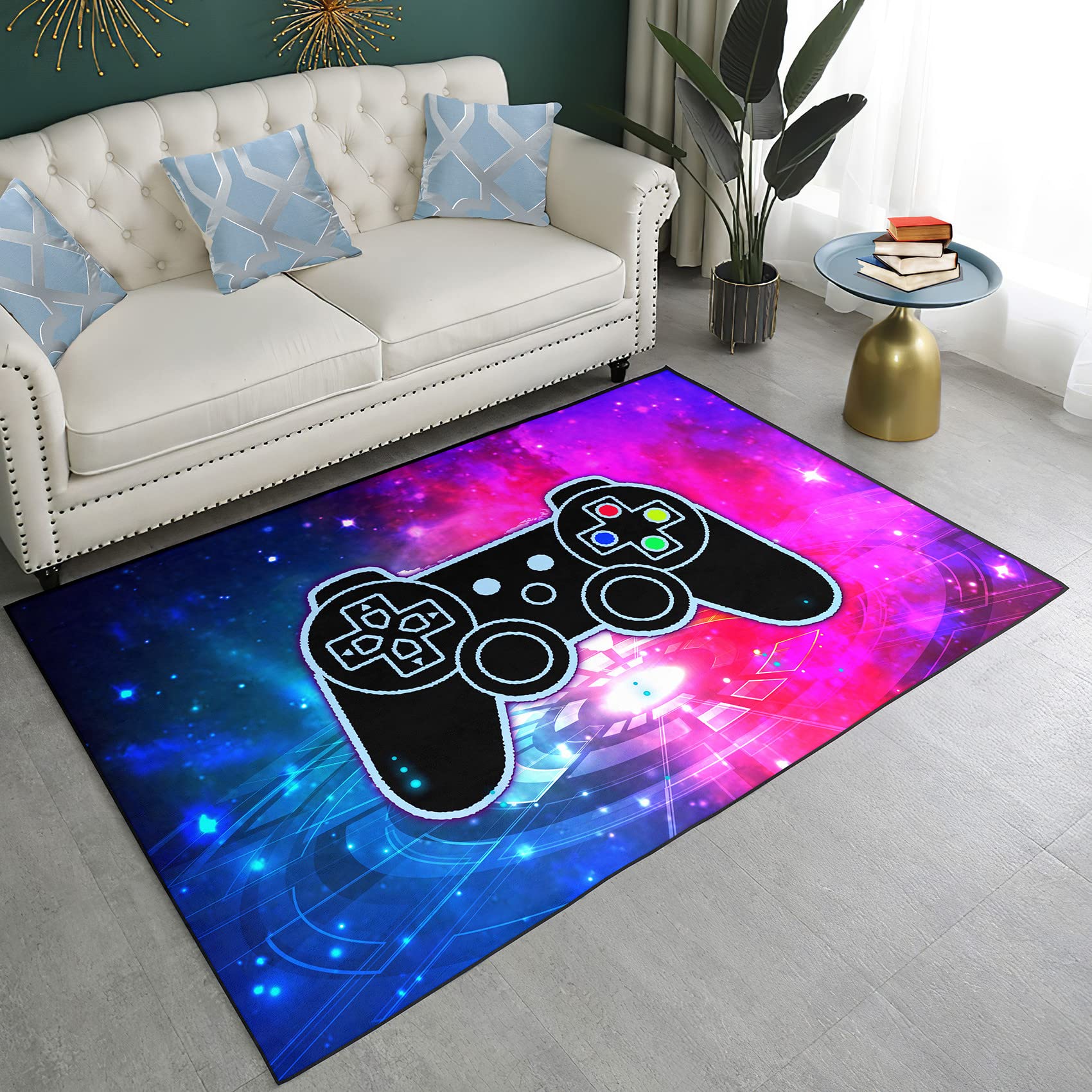3D Printed Game Controller Area Rug - 59
