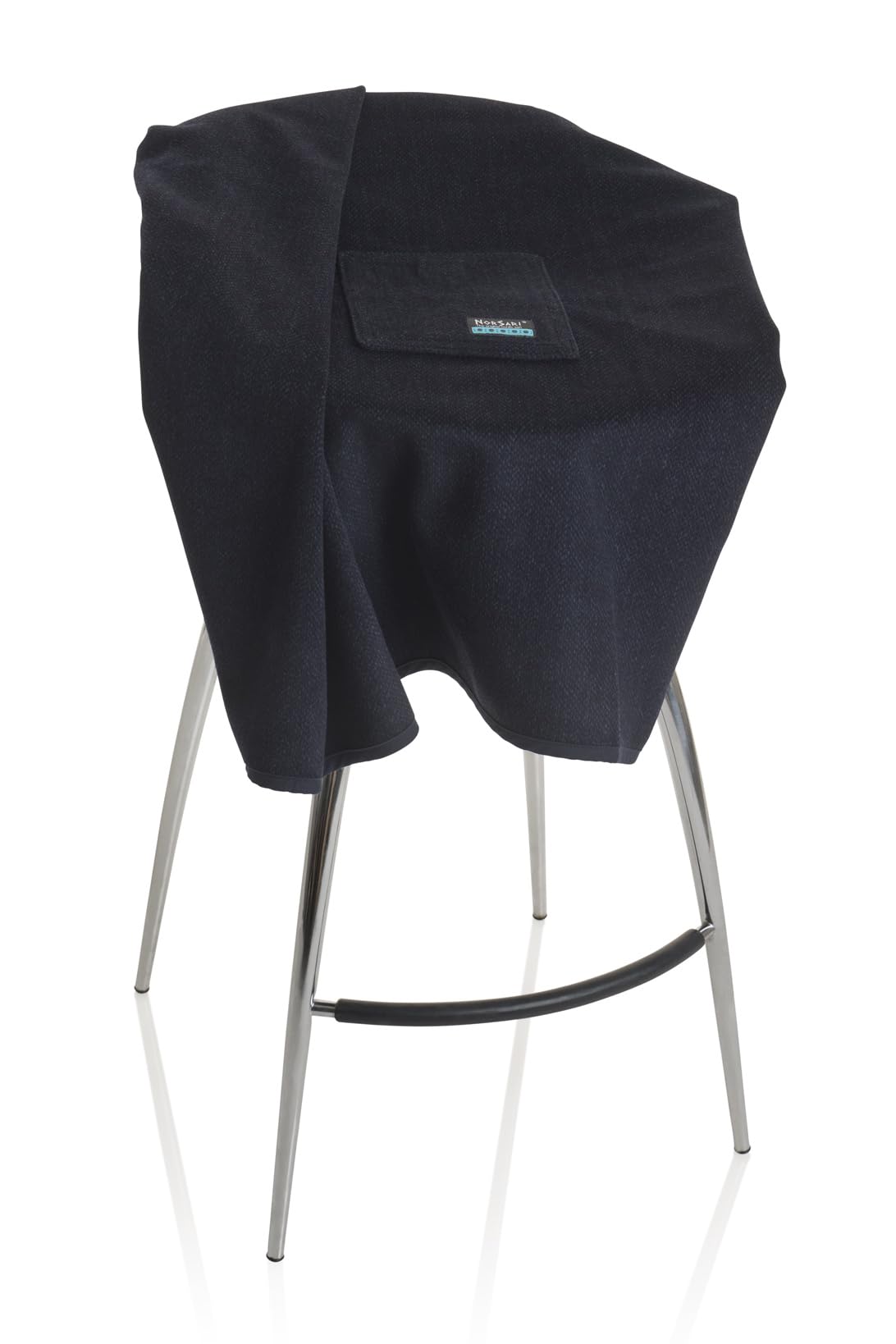 Premium Navy Cashmere Wearable Blanket - Soft & Cozy for Home, Office, and Travel Comfort