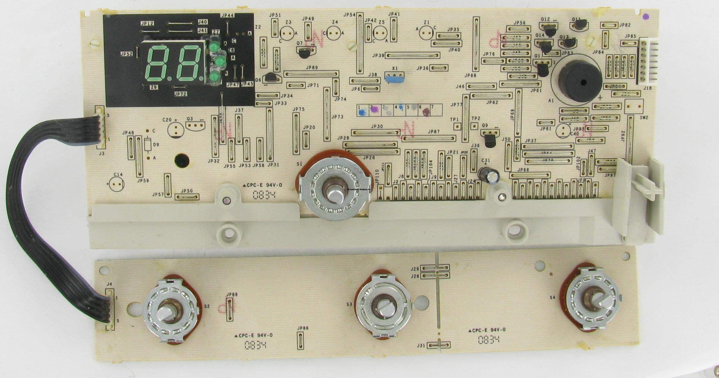 GE WH12X10525 Replacement Washer Electronic Control Board - CoreCentric Remanufactured Laundry Appliance Part - Fixes Washer Not Starting, Spinning or Draining Issues - Compatible with GE Top Load Washing Machines