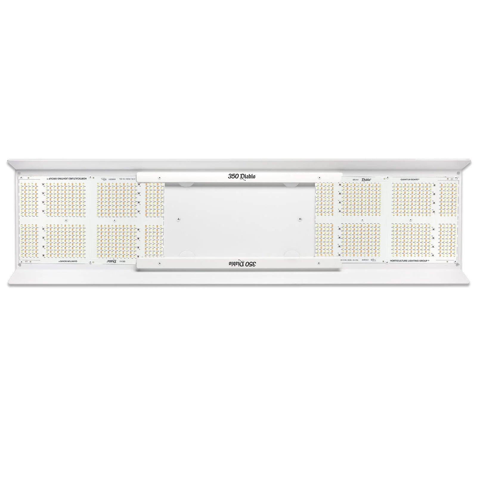 HLG 350 Diablo LED Grow Light with Reflectors - High Efficiency Full Spectrum Plant Light for Indoor Hydroponics, Greenhouse & Commercial Grow Operations