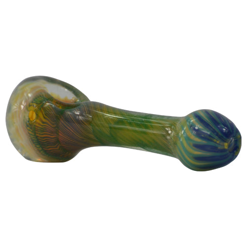 Honeycomb Glass Pipe for Smoking - Premium Inside Out Design for Smooth Hits | Perfect for Dry Herbs, Tobacco & Relaxation at Home or Travel