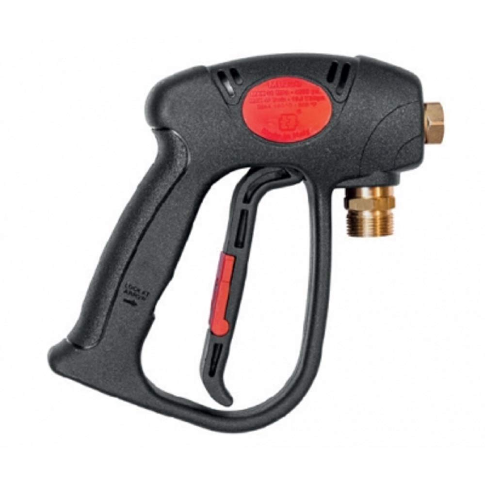AR Annovi Reverberi ML330 High Pressure Washer Gun - Heavy Duty Spray Nozzle for Cleaning Cars, Driveways & Outdoor Surfaces - Black Commercial Grade Power Washer Attachment