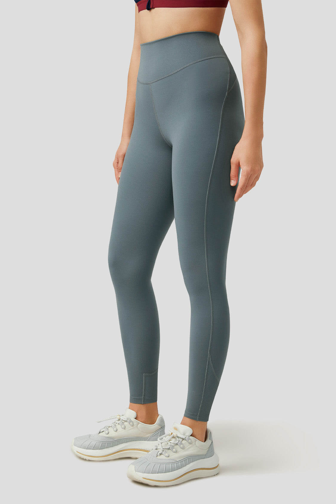Wellshape Women's Airloop High Waist Leggings - Breathable Workout Yoga Pants for Running, Gym & Everyday Wear