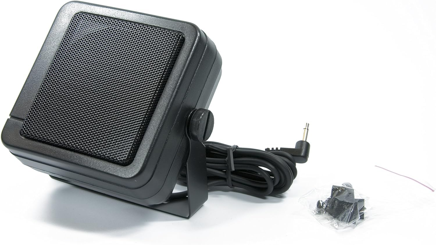 Sharman Multicom SW 7-26 (56-781) CB Ham Radio Scanner Speaker - High Power 10W Compact Mono Communication Speaker with 3.5mm Jack & 1.8m Cord (8 Ohms) - Perfect for Amateur Radio, CB Radios & Emergency Communication
