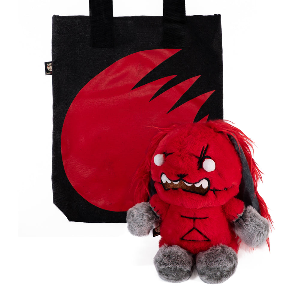 Plushie Dreadfuls Rage Rabbit Stuffed Animal - Soft Emotional Support Toy for Stress Relief & Anger Management | Perfect for Therapy, Gifts & Home Decor