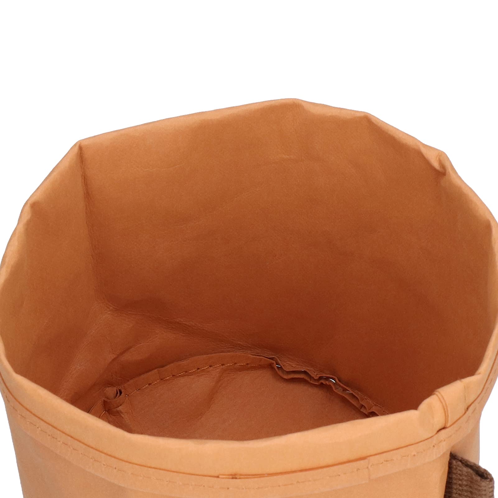 FIYO Reusable Washable Kraft Paper Bags - Large Eco-Friendly Brown Potted Gift Bags for Wedding, Party, Home Decor & Shopping (No Handle) | Perfect for Plant Pots, Gift Wrapping & Sustainable Packaging