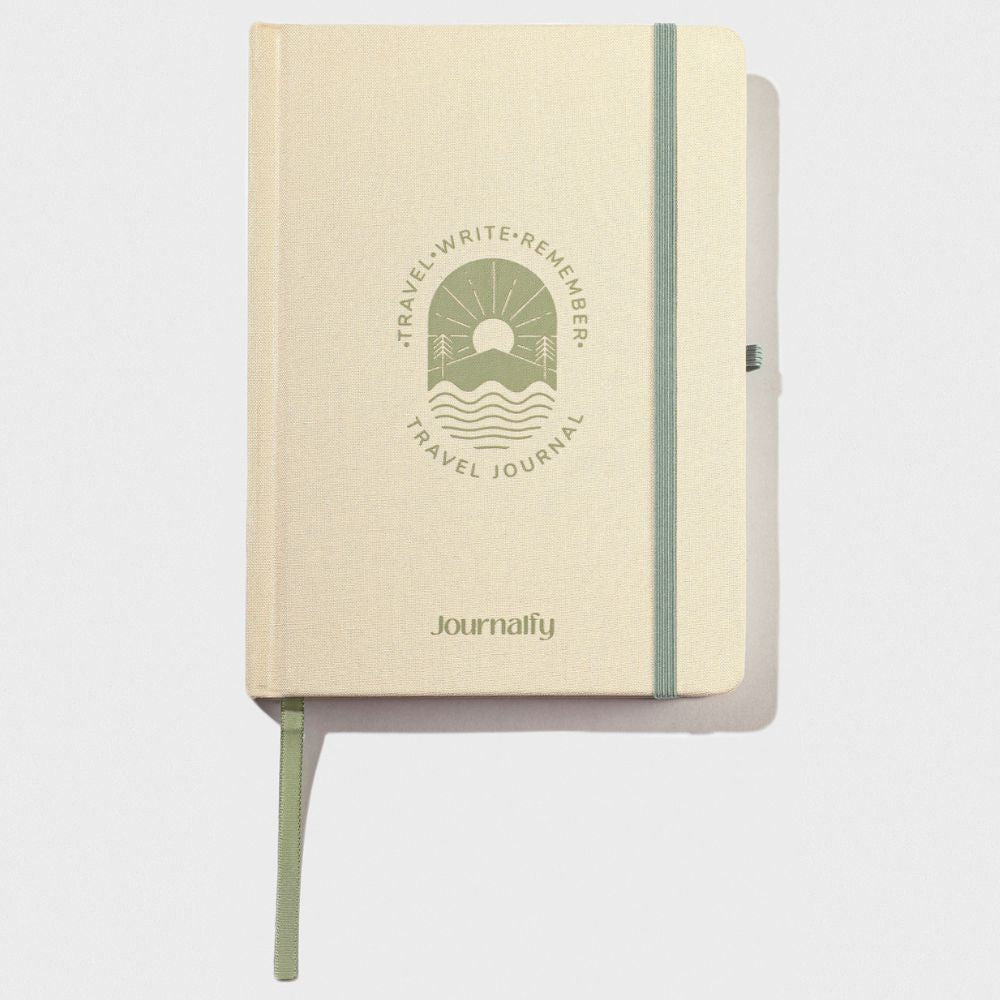 Travel Journal Notebook - Durable Leather Cover, Lined Pages for Writing & Sketching | Perfect for Backpacking, Vacation Memories & Adventure Logs