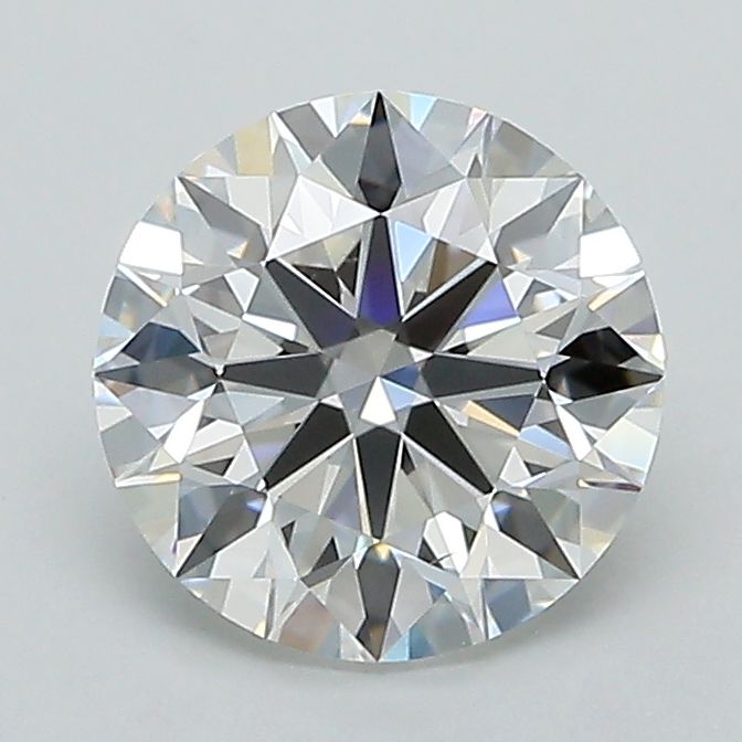 1.5 Carat D Color VS2 Clarity Round Lab-Grown Diamond for Engagement Rings & Fine Jewelry