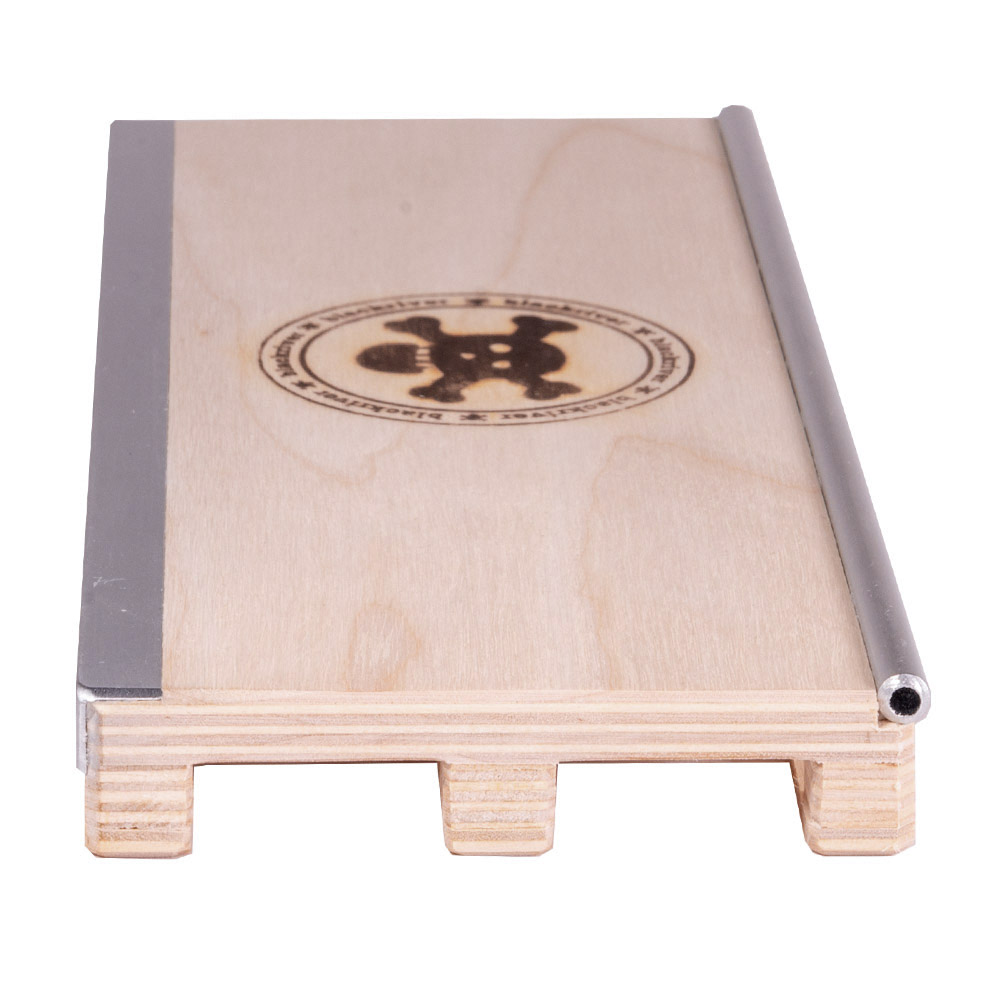 Blackriver Fingerboard Ramp - Double Grind Pallet for Tech Deck Skateboards | Perfect for Finger Skateboarding Tricks & DIY Skate Park Setup at Home