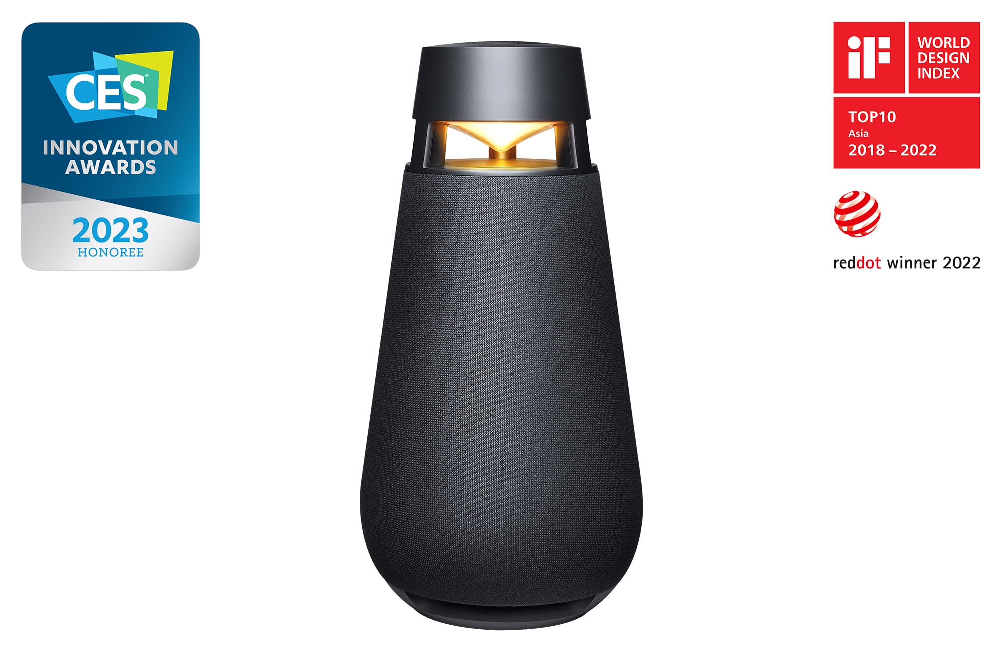 LG XBOOM 360 X03 Portable Bluetooth Speaker - 360° Sound, Waterproof, 24H Playtime for Outdoor, Pool Party & Travel