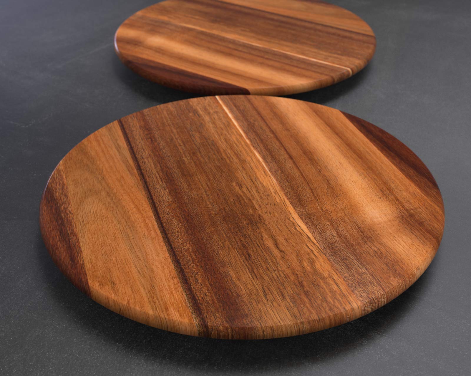 Bison Lazy Susan Turntable - Western Rustic Home Decor for Hunting & Camping Gifts