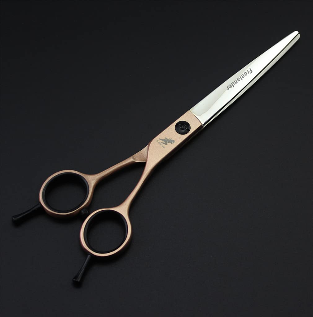 8-Piece Professional Pet Grooming Scissors Set - Stainless Steel Dog & Cat Hair Trimming Kit with Thinning & Curved Scissors | Safe Sharp Tools for Home Pet Salon Grooming, Bathing & Styling Sessions