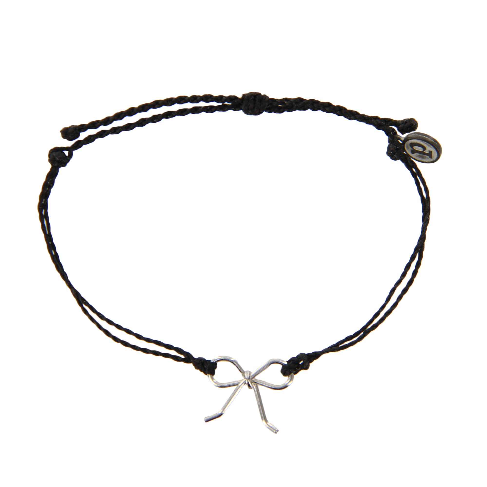 Pura Vida Bracelets Set of 3 - Stackable Circle & Bow Checkerboard Bracelets for Women | Summer Fashion Accessories | Boho Chic String Bracelets | Perfect for Beach Vacation, Music Festivals & Everyday Wear