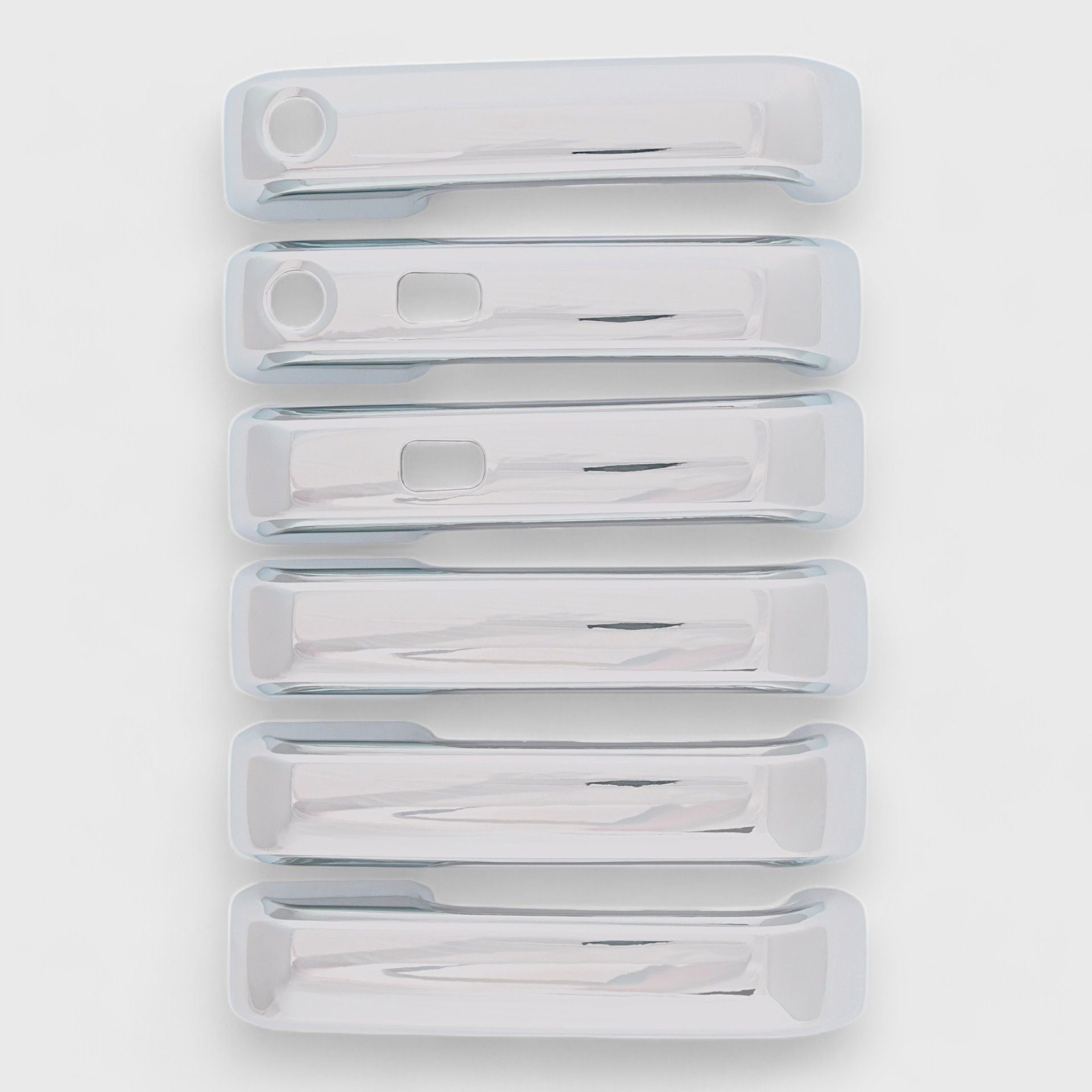 Chrome Door Handle Cover with or without Smart Key - DH245 | Secure & Stylish Upgrade for Home & Office Doors