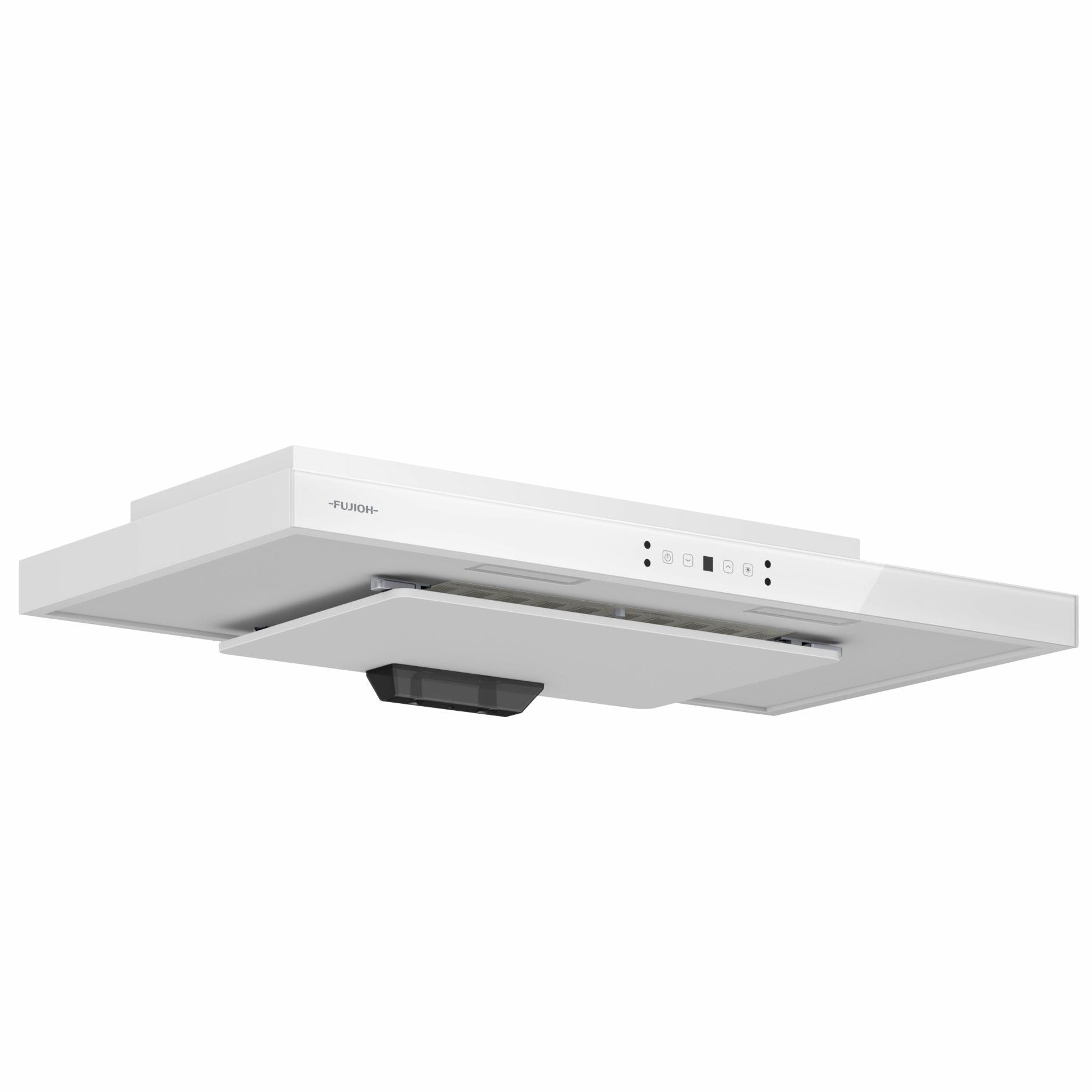 FR MS2390 Stainless Steel Range Hood - 30 Inch Under Cabinet Kitchen Exhaust Fan with LED Lights - Perfect for Home Cooking and Ventilation