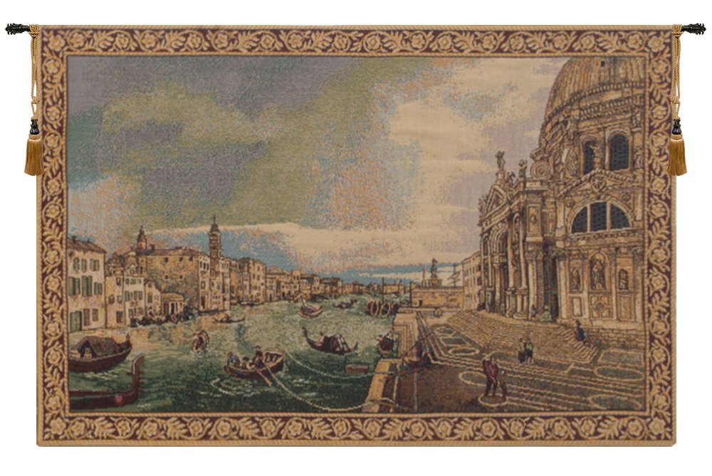 Charlotte Home Furnishings Italian Tapestry Wall Hanging - 26x34 Inch Viscose Cotton Polyester Blend Artwork by Alberto Passini | Elegant Home Decor for Living Room, Bedroom & Office Wall Decoration