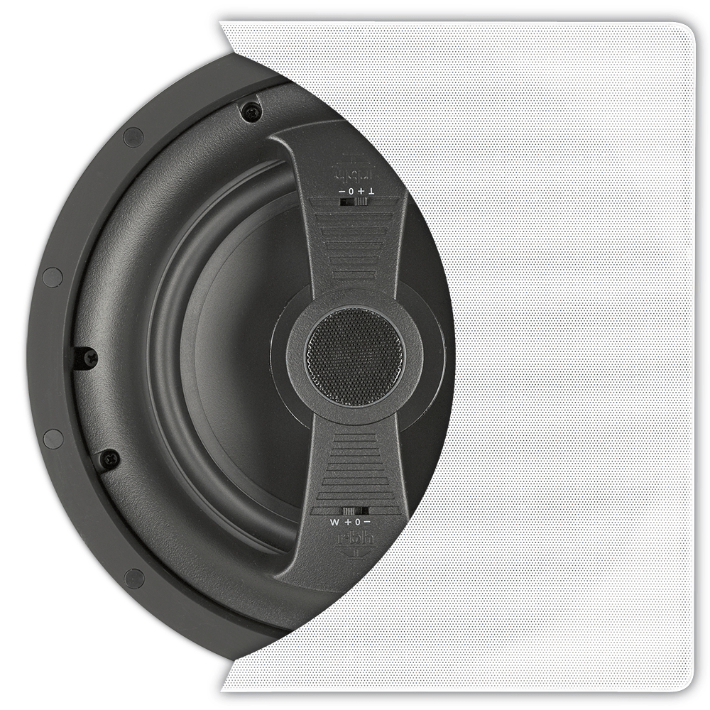 RBH Sound VA 815 2-Way In-Ceiling Speaker with Dual Sound Contour Switches - Perfect for Home Theater & Background Music Systems