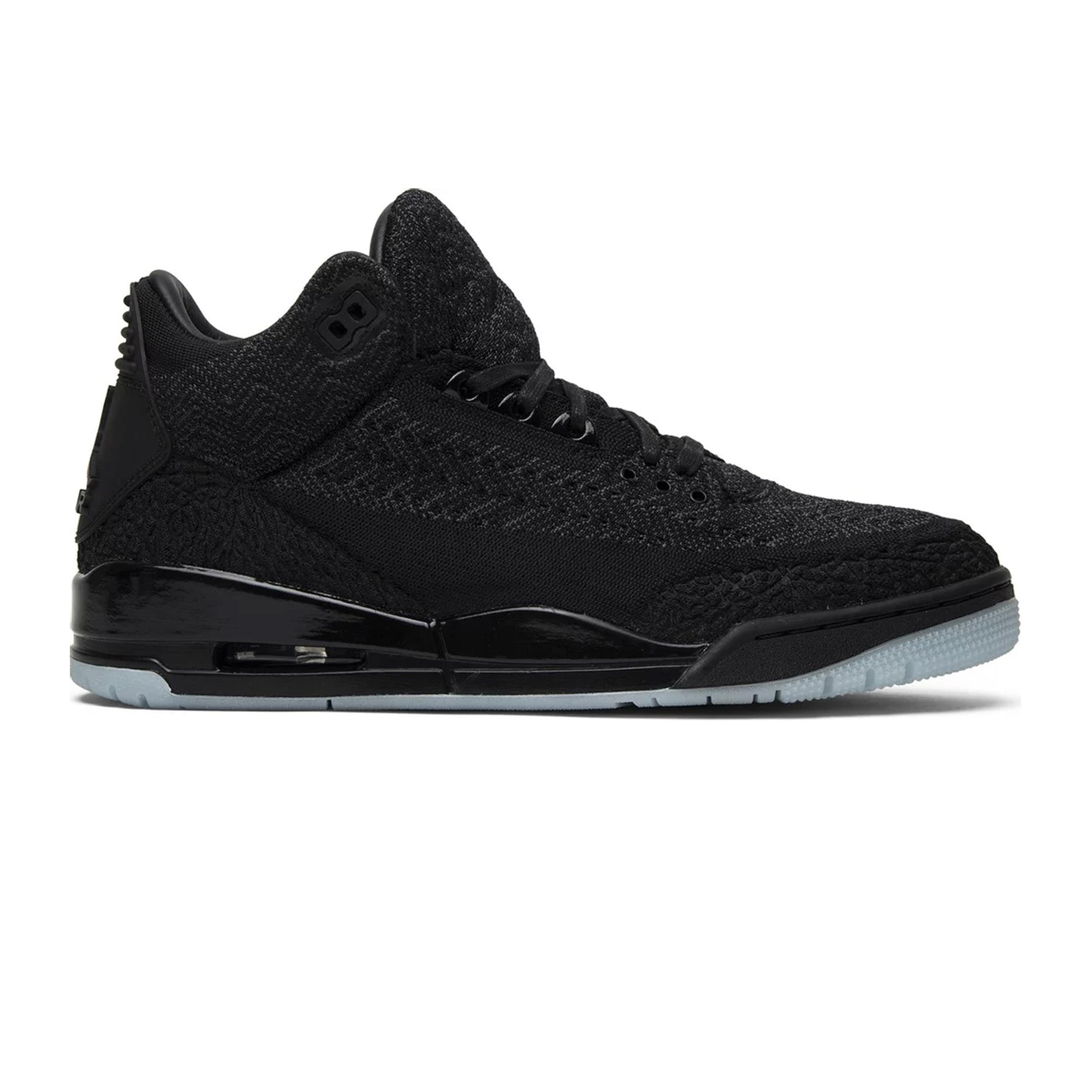 Air Jordan 3 Retro 'Flyknit Black' Men's Basketball Shoes (2018) - Lightweight Sneakers for Running, Gym & Streetwear Fashion