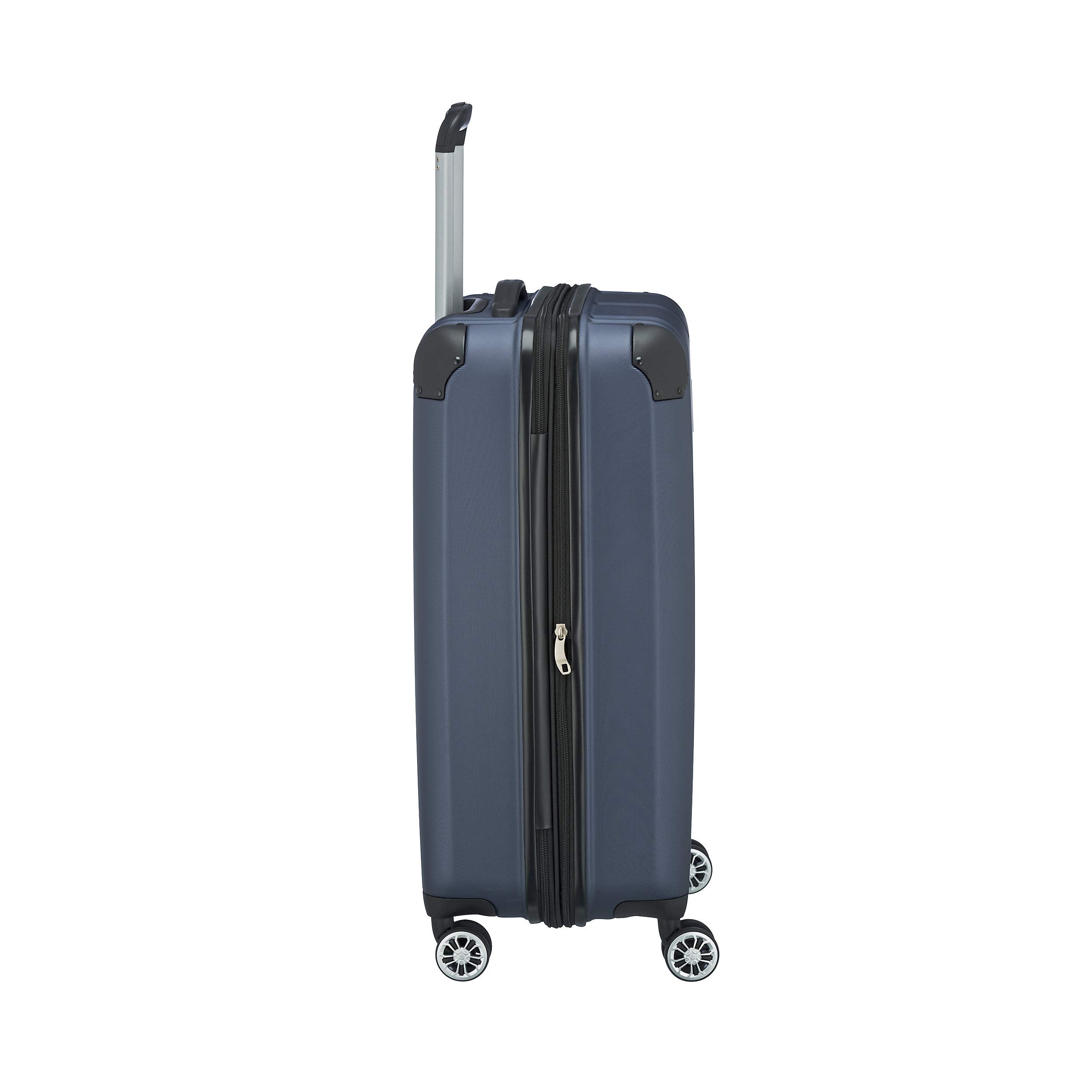 Unisex Adult Carry-On Luggage 68cm (27 Inches) - Lightweight Durable Blue Marine Suitcase for Travel, Business Trips & Weekend Getaways