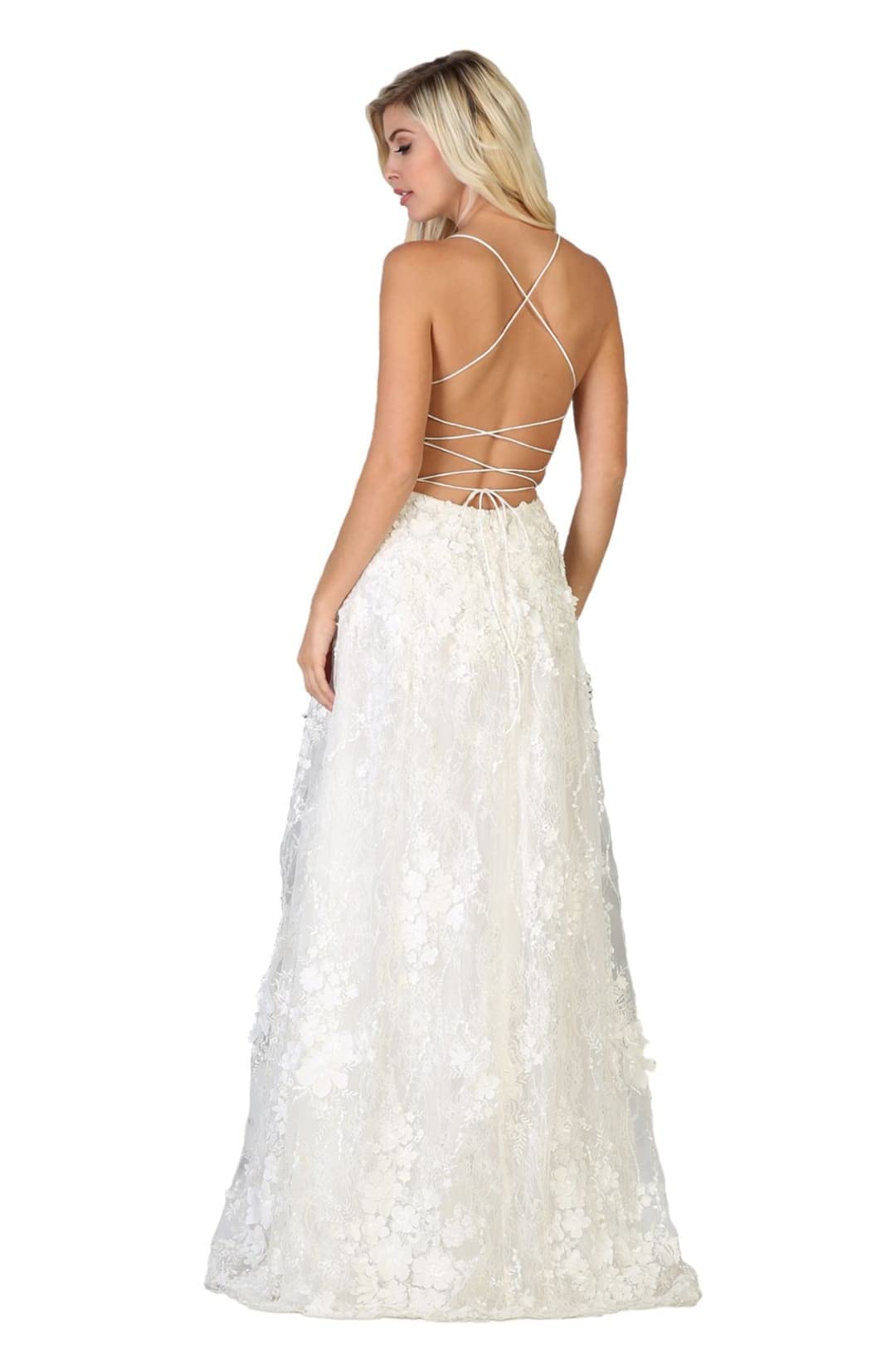 Elegant Thigh High Slit Prom Dress for Women - Sexy Long Evening Gown for Homecoming, Party & Formal Events