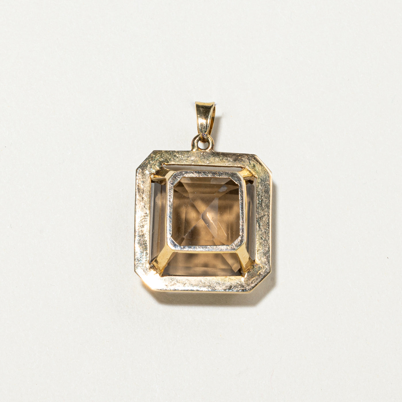 31.75ct Solitaire Smoky Quartz Pendant Necklace - Elegant Gemstone Jewelry for Women | Perfect for Weddings, Parties & Special Occasions