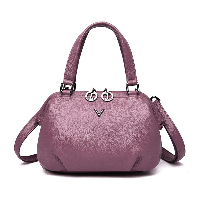Luxury Genuine Leather Small Tote Handbags for Women - Perfect for Summer Outings, Beach Trips & Everyday Use
