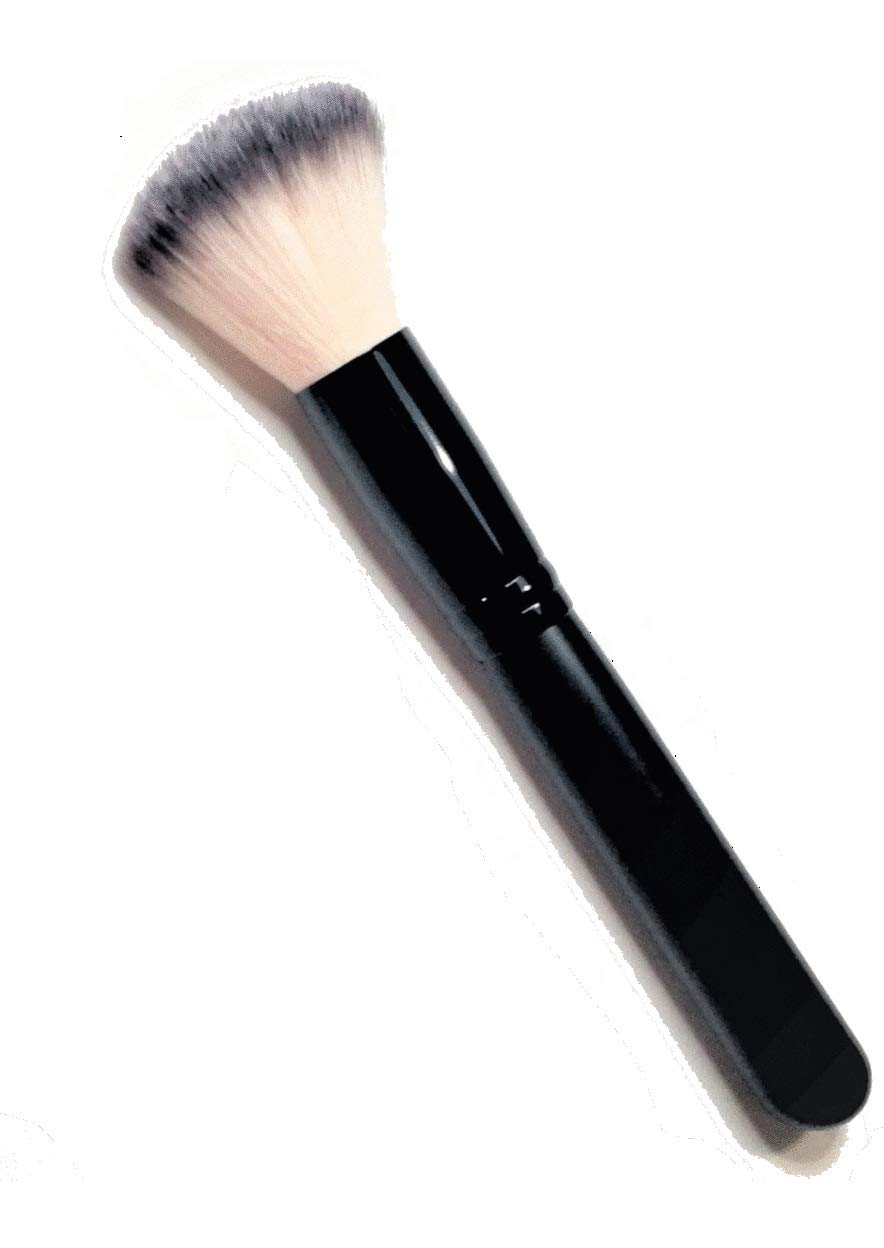 Glow Highlighter Mineral Pigment Powder with Glam Brush - Vegan, Cruelty-Free Makeup for Face & Body - Perfect for Contouring, Highlighting & Night Out Glam Looks
