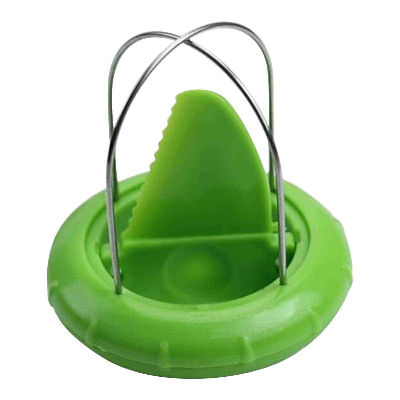 Stainless Steel Fruit Peeler & Corer - Kitchen Tool for Apples, Pears, Potatoes - Easy to Use Vegetable Slicer & Dicer (Green) - Perfect for Meal Prep, Baking & Healthy Snacks