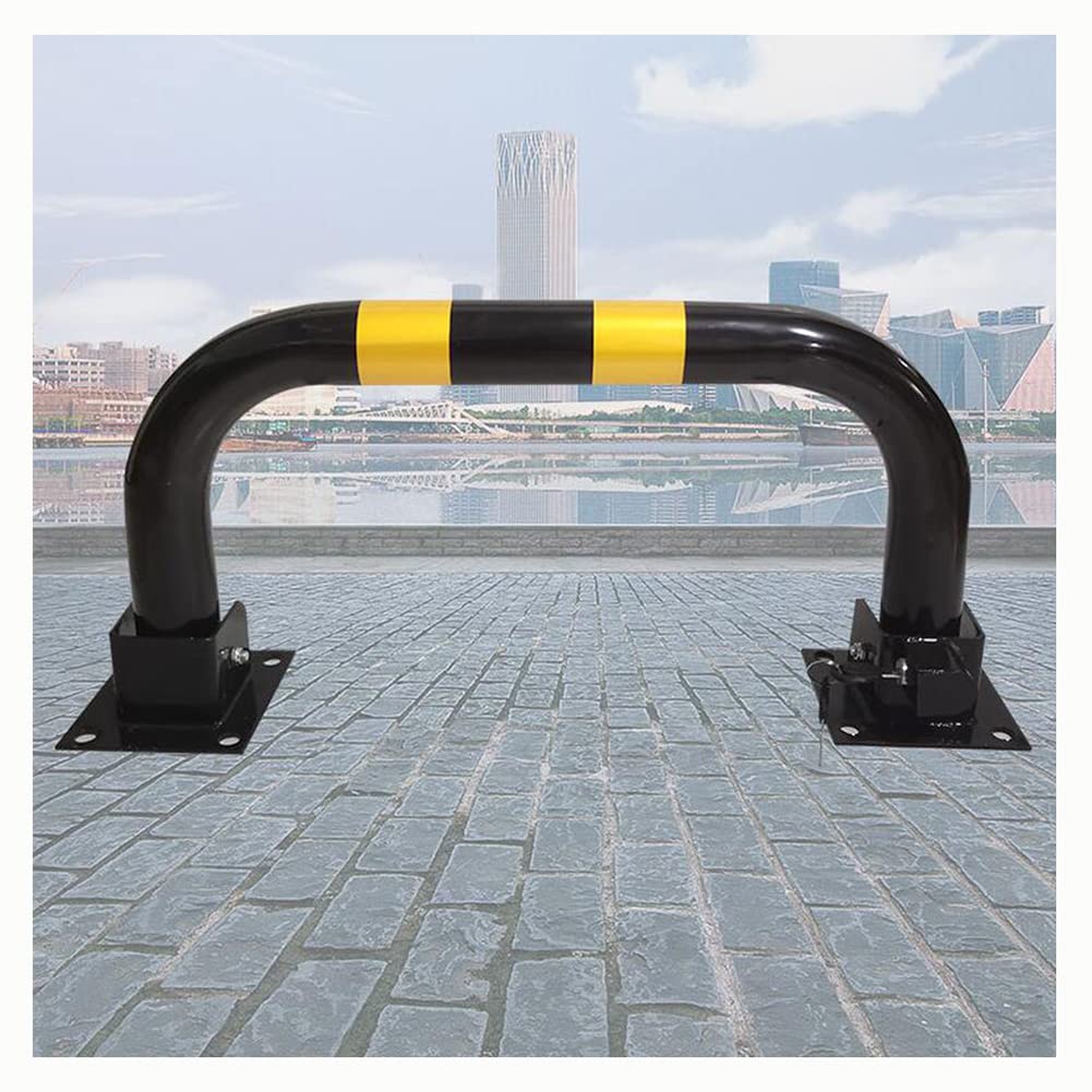 Foldable Parking Barrier Lock - Heavy Duty Community Parking Equipment for Villas, Garages & Transportation Facilities | Durable Parking Pile & Security Solution for Residential & Commercial Areas