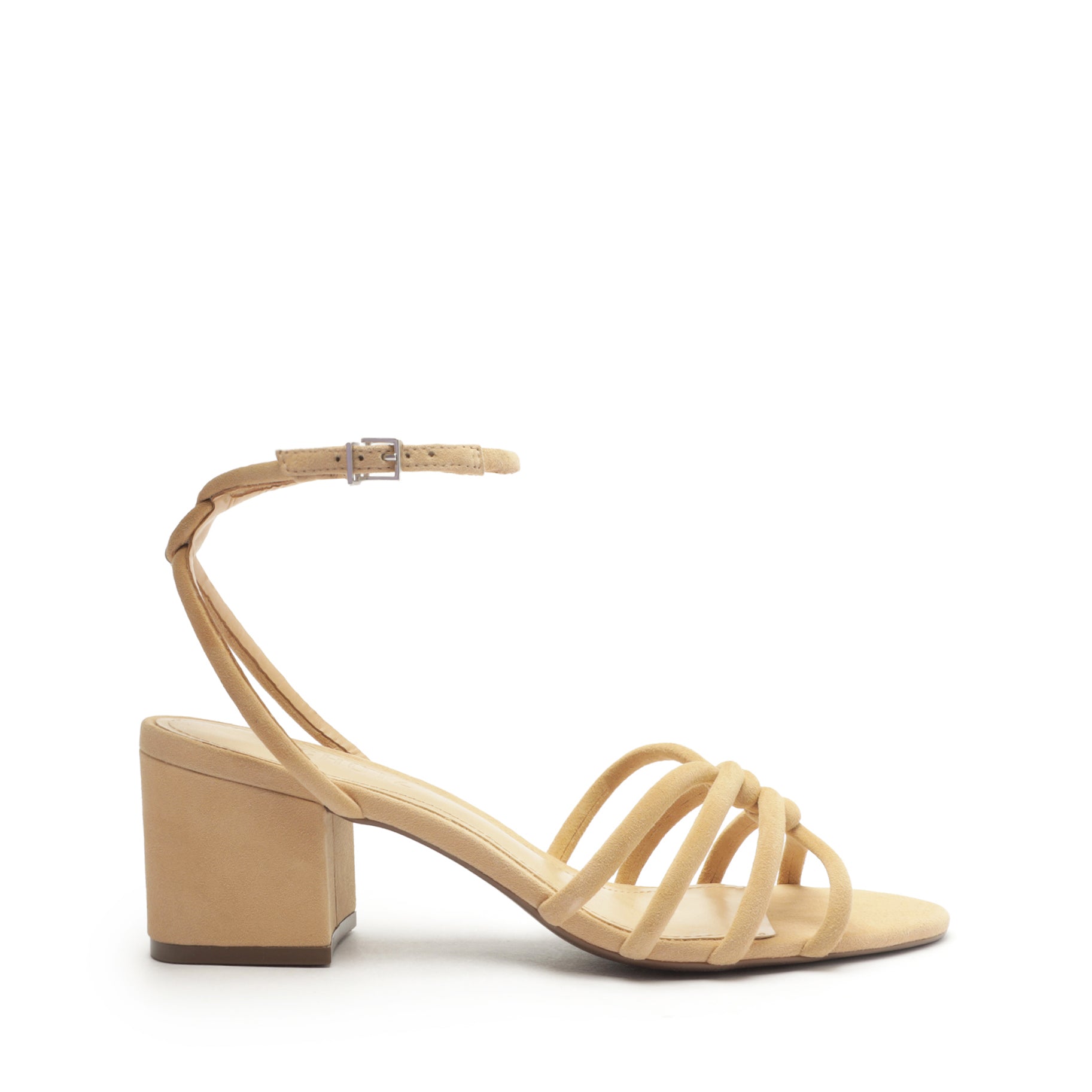 Rachel Block Leather Sandal - Women's Comfortable Chunky Heel Slide Sandals for Summer | Perfect for Beach, Vacation & Casual Outfits