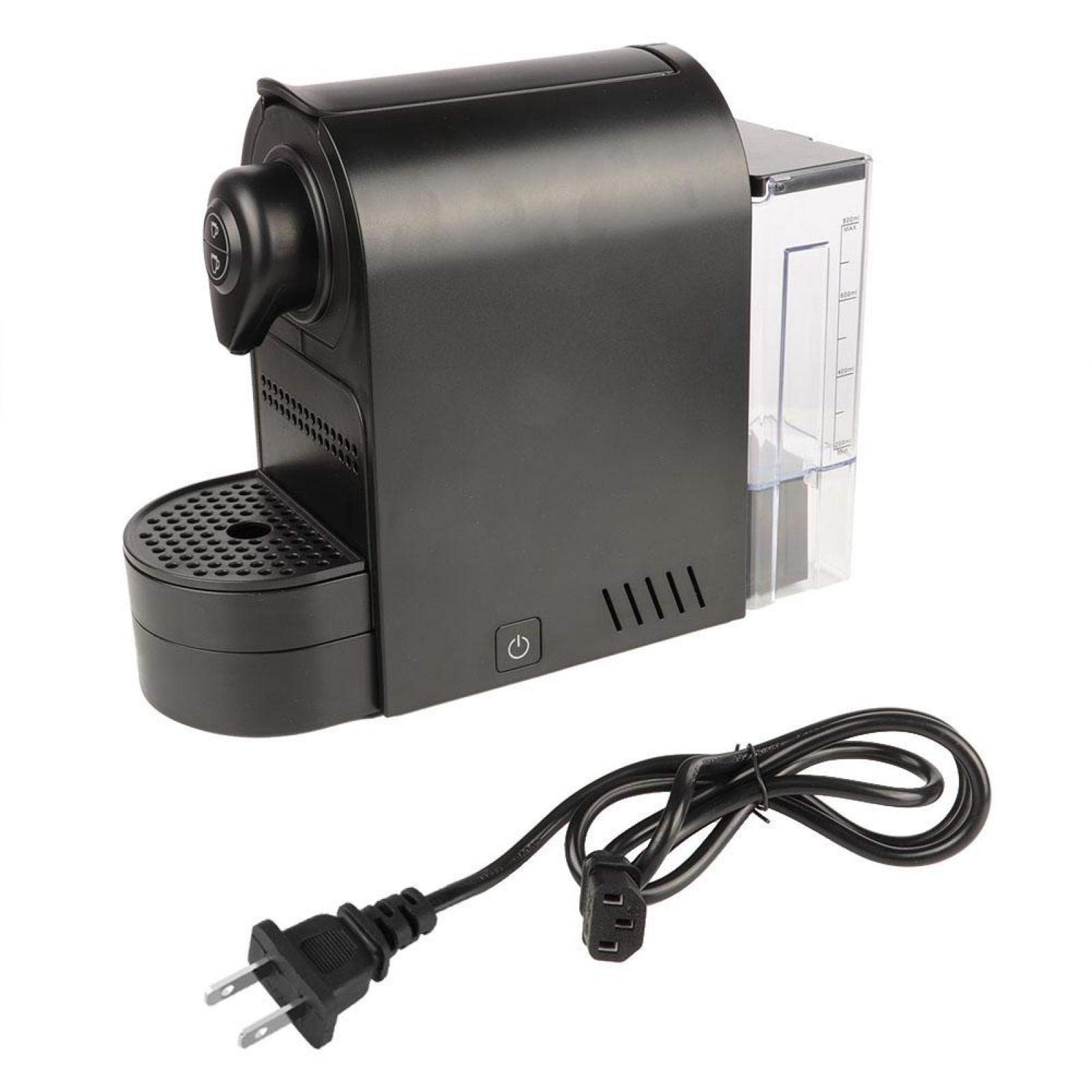 Haofy Stainless Steel Portable Capsule Coffee Machine - Automatic Electric Espresso Maker with 110V US Plug for Home, Office & Travel | Compact Coffee Brewer for Single-Serve Pods