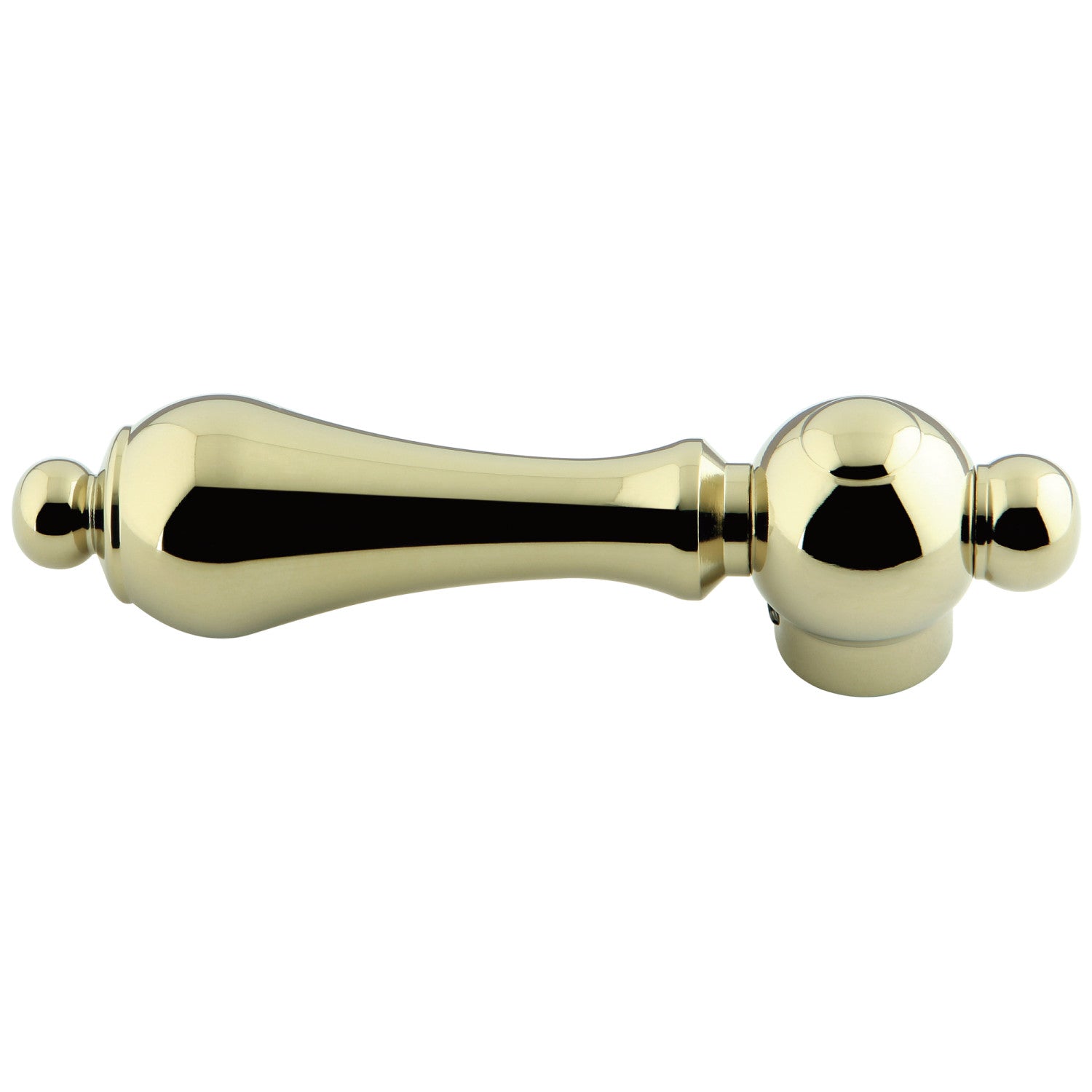 Vintage Brass Lever Handle - Aqua AEML2 Polished Brass for Bathroom & Kitchen Cabinet Hardware - Perfect for Home Renovation & Interior Design