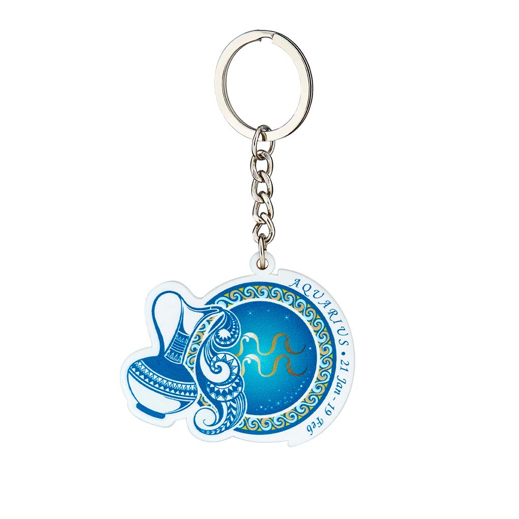 Premium Quality Horoscope Keychains - Personalized Zodiac Charms for Daily Inspiration & Perfect Gifts for Astrology Enthusiasts